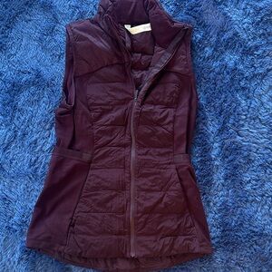 Lululemon Women's Purple Down Quilted Vest